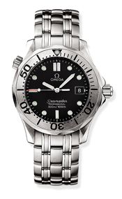 Omega Seamaster Diver 300M Quartz 36.25 Stainless Steel / Black / Bracelet / Japan